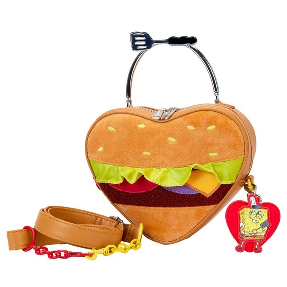 NWT SpongeBob Krabby Patty Crossbody